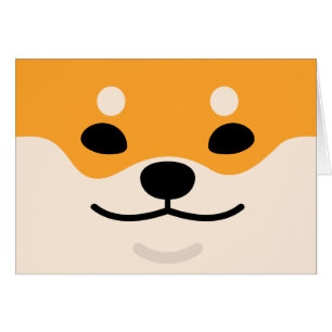 Tarjeta de Shiba Inu