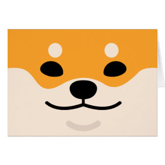 Tarjeta de Shiba Inu