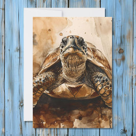 Tarjeta de significación animal del espíritu del t