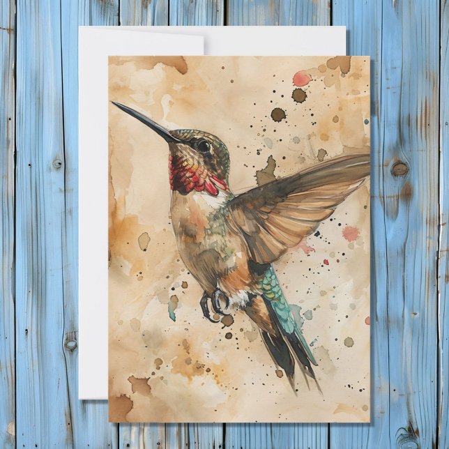 Tarjeta de significado animal Hummingbird Totem Sp (Subido por el creador)