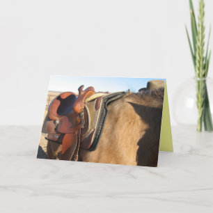 Tarjeta de silla bien deslizada - Occidental