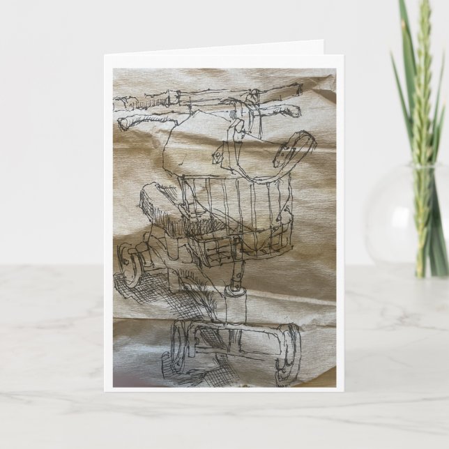 Tarjeta de silla de rueda motorizada (Anverso)