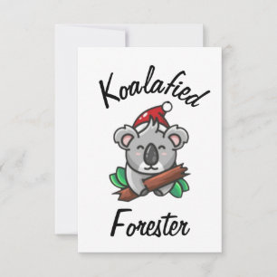 Tarjeta de silvicultor Koalafied