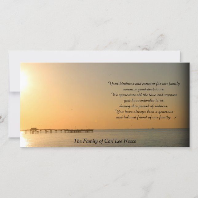 Tarjeta de simpatía (Anverso)