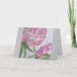 tarjeta de simpatía