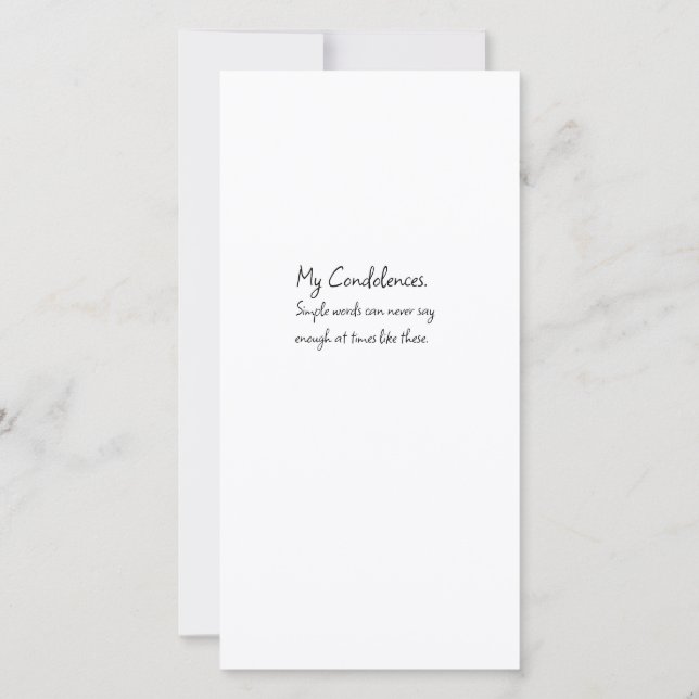 Tarjeta de simpatía (Reverso)