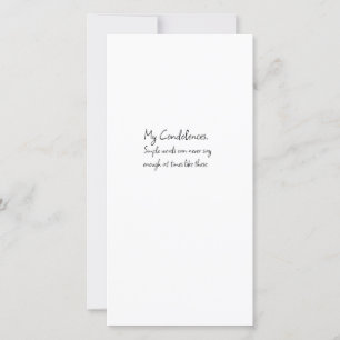 Tarjeta de simpatía