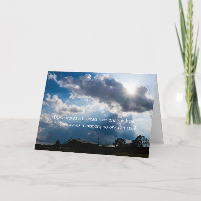 Tarjeta de simpatía - Bendición irlandesa (Anverso)