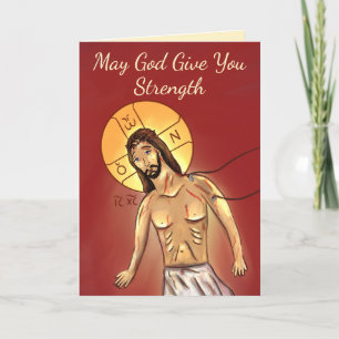 Tarjeta de simpatía cristiana