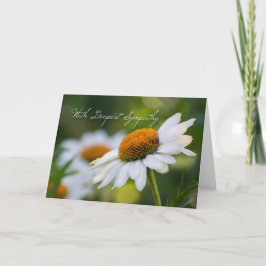 Tarjeta de simpatía Daisy