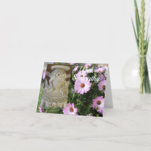 Tarjeta de simpatía de ángel