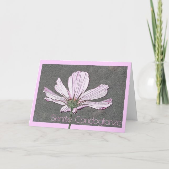 tarjeta de simpatía de cosmos de italia (Anverso)