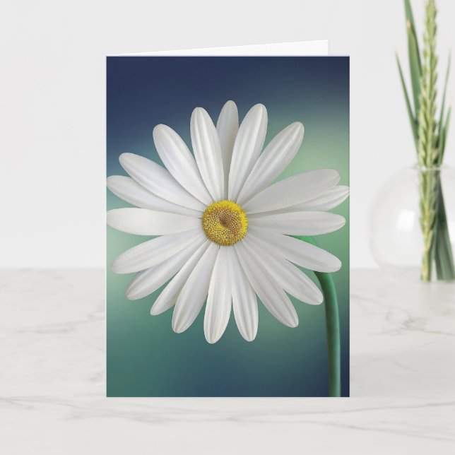TARJETA DE SIMPATÍA DE DAISY FLOWER (Anverso)
