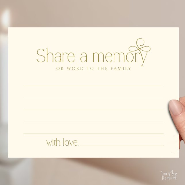 Tarjeta de simpatía de hada para compartir un recu (Funeral Service Share a memory Fairy love Sympathy Card or word to the family in Yellow Gold)