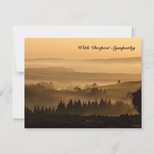 Tarjeta de simpatía de la Biblia de Luz Verso (Anverso)