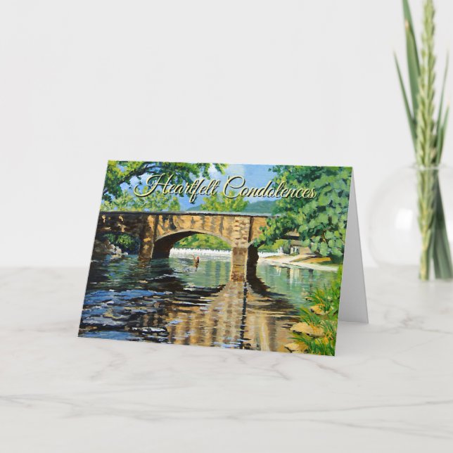 Tarjeta de simpatía de Life Trout Stream (Anverso)