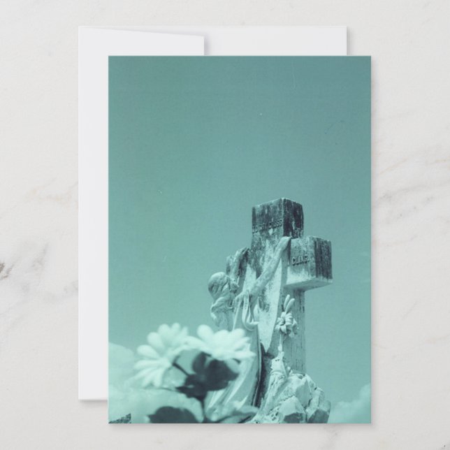 Tarjeta de simpatía de Memoriam (Anverso)