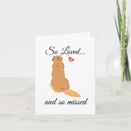 Tarjeta de simpatía de perro imprimible - descarga