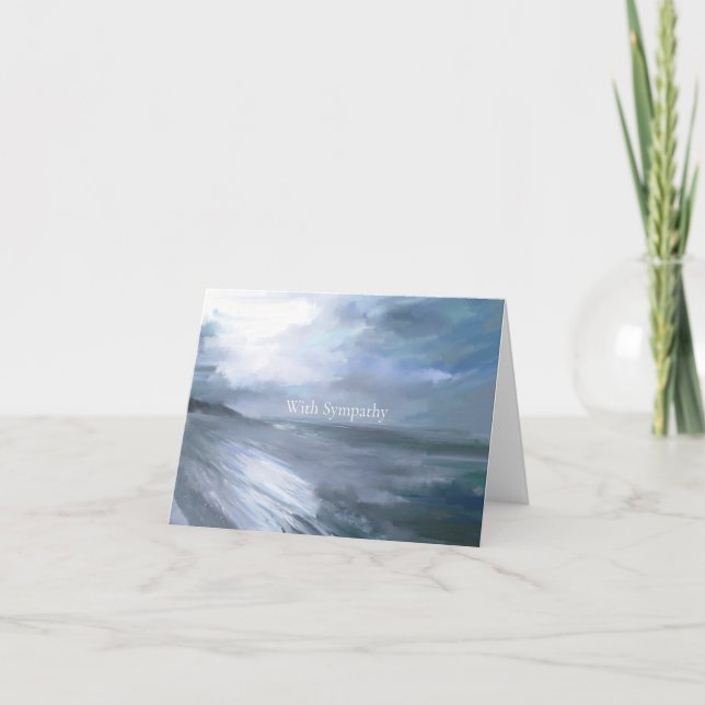 Tarjeta de simpatía de playa (Anverso)