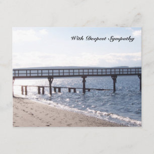 Tarjeta de simpatía de verso de la biblia del sol 