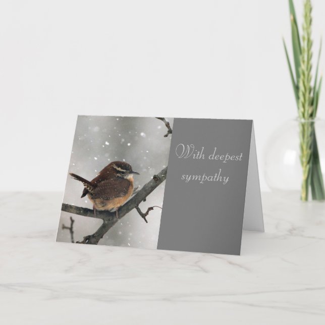 Tarjeta de simpatía de Wren (Anverso)