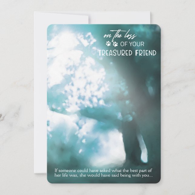 Tarjeta de simpatía del Mascota de Amigo del Tesor (Anverso)