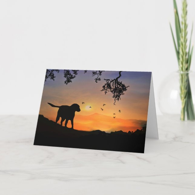 Tarjeta de simpatía del perro (Anverso)