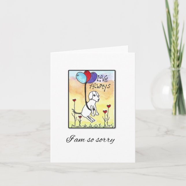 Tarjeta de simpatía del perro, pérdida del Mascota (Anverso)