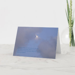 Tarjeta de simpatía - Estrellas en el cielo