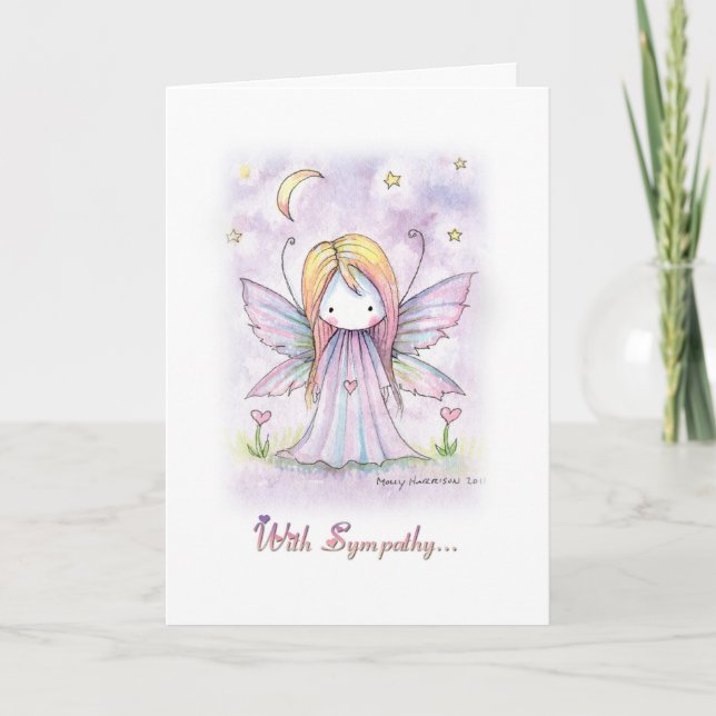 Tarjeta de simpatía Hada del Corazón Pequeño (Anverso)