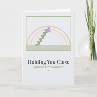 Tarjeta de simpatía Holding You Close Soft Sage Sp