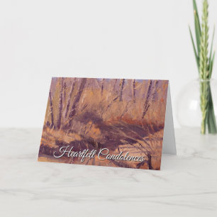 Tarjeta de simpatía irlandesa en memoria de la ben