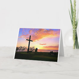 Tarjeta de simpatía, la cruz