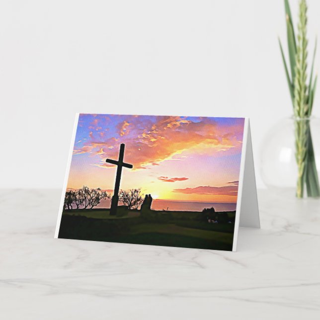 Tarjeta de simpatía, la cruz (Anverso)