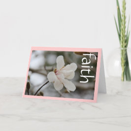 Tarjeta de simpatía: Magnolia w Scripture verse so