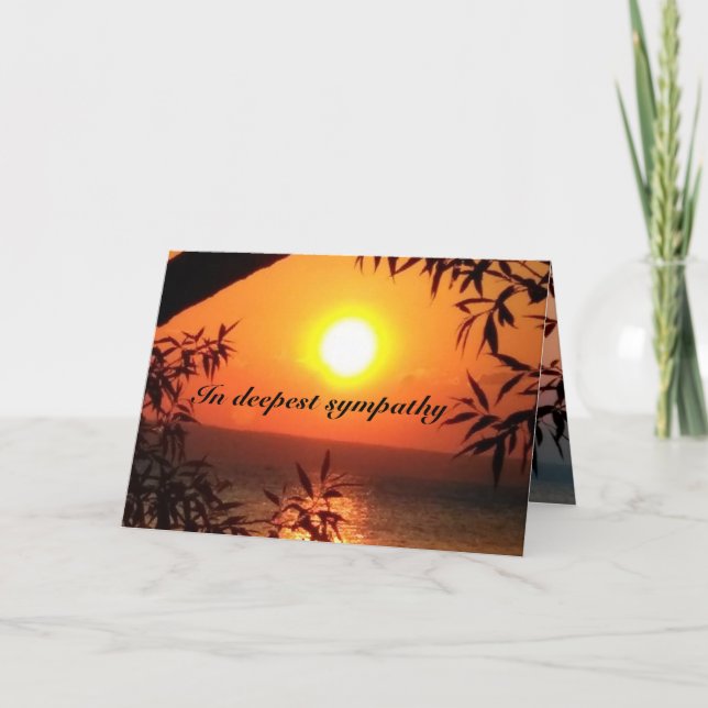 Tarjeta de SIMPATÍA MÁS PROFUNDA (Anverso)