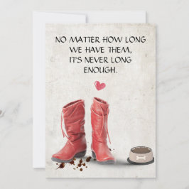 Tarjeta de simpatía Mascota de corazón imprimible