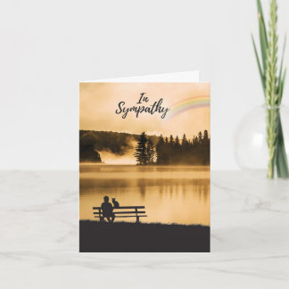 Tarjeta de simpatía mascota - Gato arco iris simpá