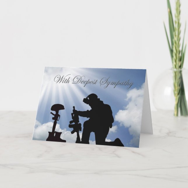 Tarjeta de simpatía militar (Anverso)