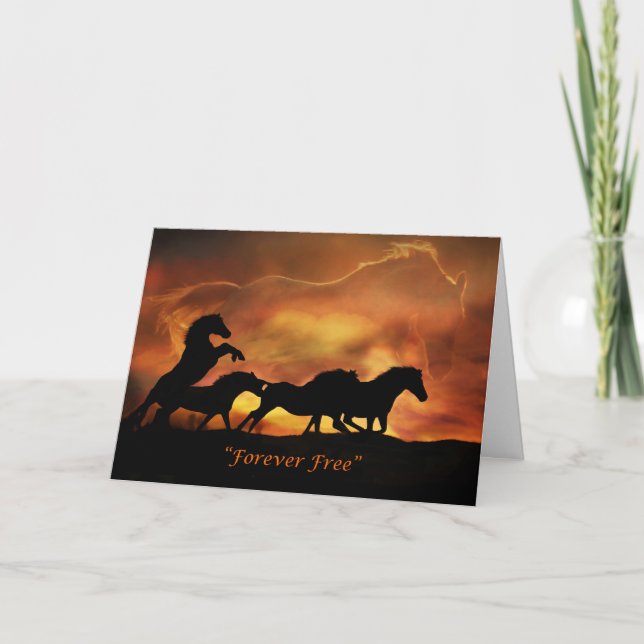 Tarjeta de simpatía para caballos (Anverso)