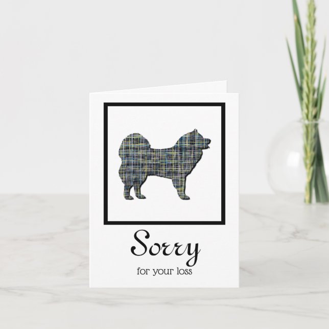 Tarjeta de simpatía para el Mascota de perro de Sa (Anverso)