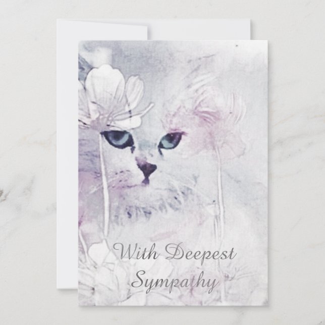 Tarjeta de simpatía para gatos (Anverso)