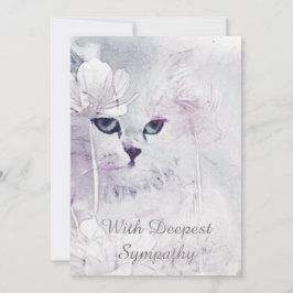 Tarjeta de simpatía para gatos