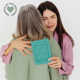 Tarjeta de simpatía para la oración del Señor