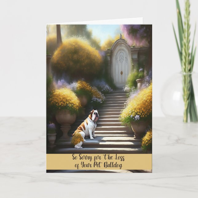 Tarjeta de simpatía para la tecnología de Bulldog  (Anverso)