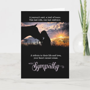 Tarjeta de simpatía para Mascota de caballos Cowgi