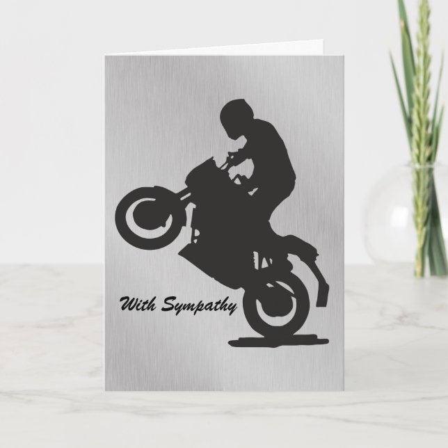 Tarjeta de simpatía para motociclista (Anverso)
