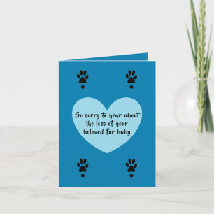 tarjeta de simpatía para perros de dalDesignNZ