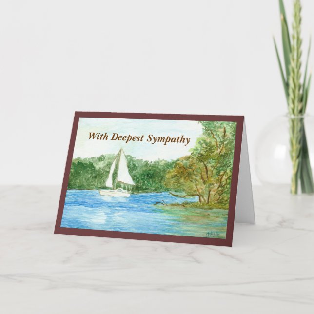 Tarjeta de simpatía para veleros (Anverso)