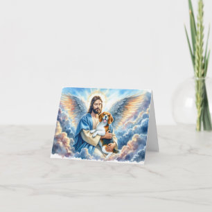 Tarjeta de simpatía por la pérdida de perro con Be